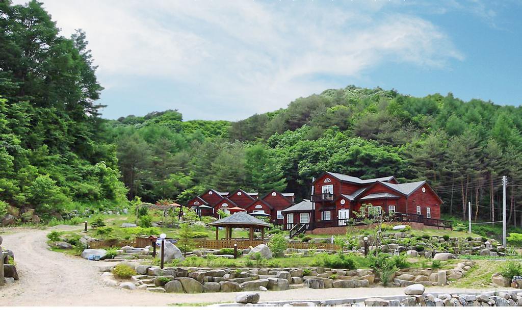 Sisilli Pension Pyeongchang Esterno foto