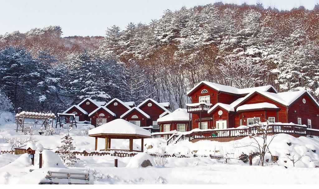 Sisilli Pension Pyeongchang Esterno foto